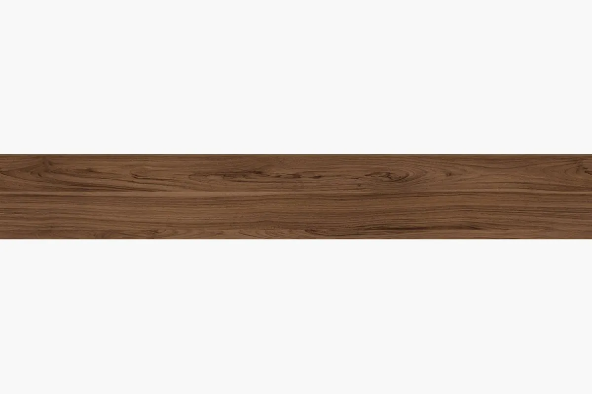 O piso — piso laminado Noce Borgonha