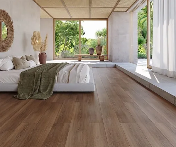 Ambiente — piso vinílico Ipê