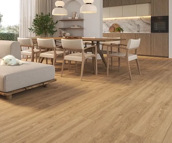 Ambiente — piso vinílico Guaporé