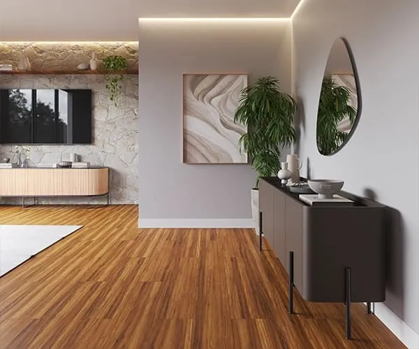 Ambiente — piso vinílico Caparaó